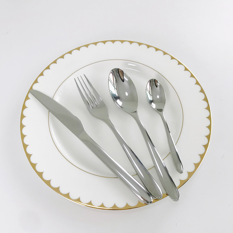 Wholesale Suya Stainless Steel Silverware Mirror Yakanatswa Cutlery Set Dishwasher Safe Kitchen Utensils (2)
