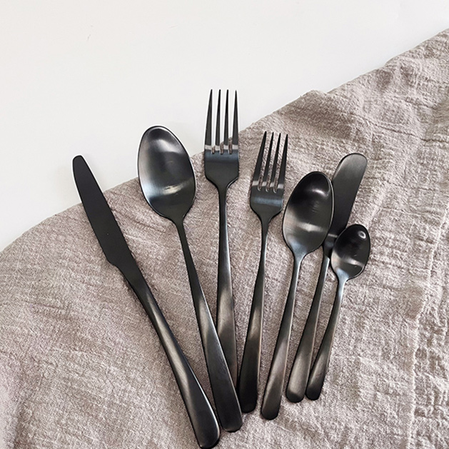 10-Piece-Black-stainless-steel-188-cutlery-set--5